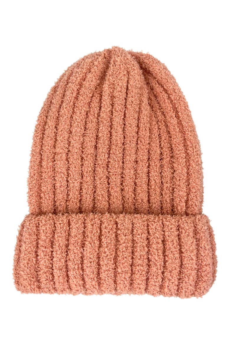 Cozy Knit Beanie, Main, color, BLUSH