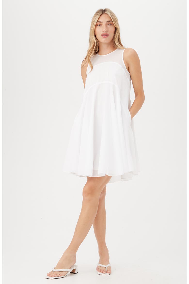 Mauvie Shift Dress, Alternate, color, WHITE