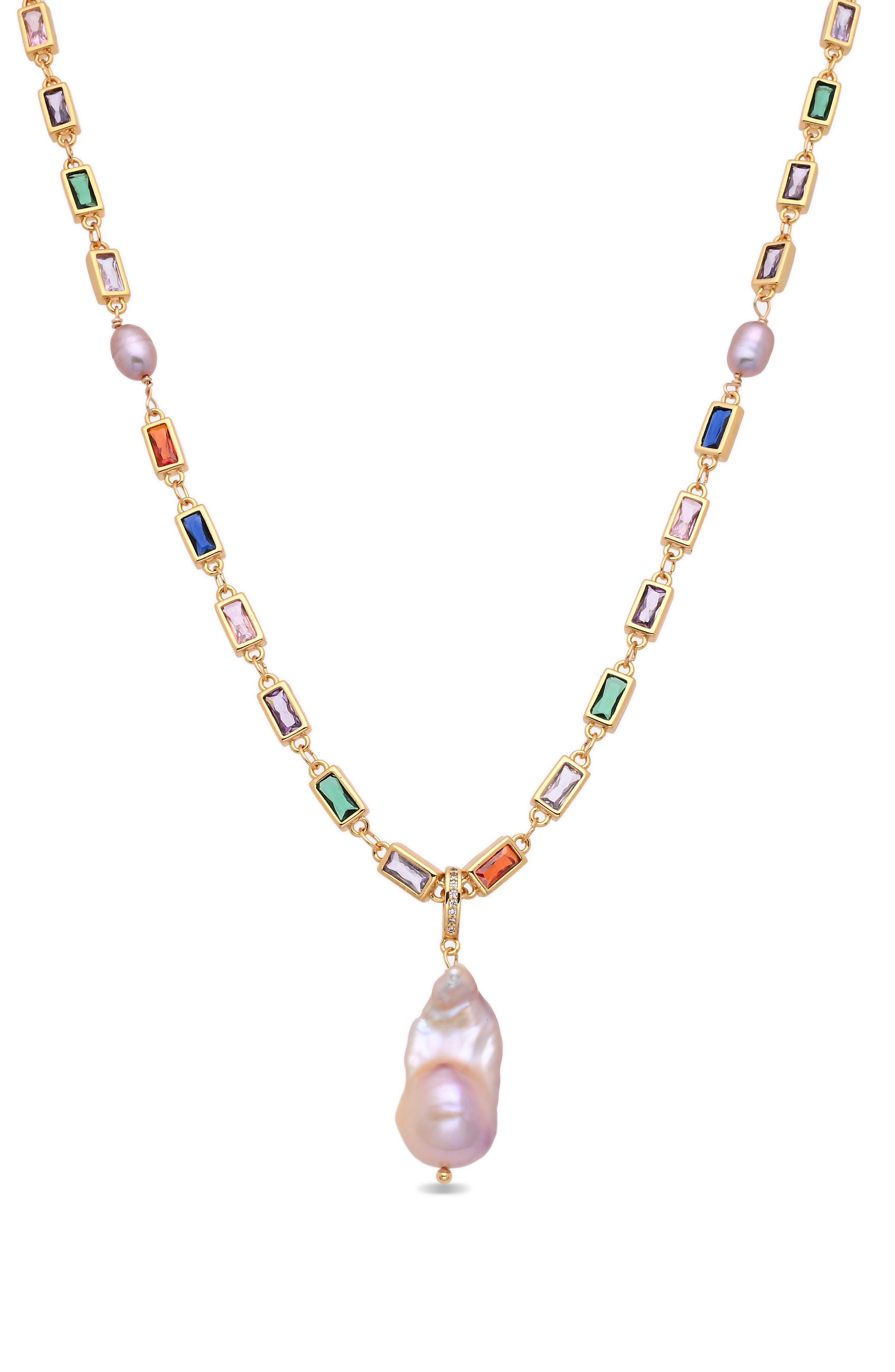 EYE CANDY LOS ANGELES Megan Pendant Necklace