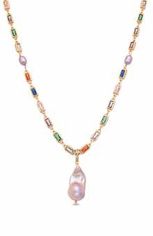 EYE CANDY LOS ANGELES Megan Pendant Necklace