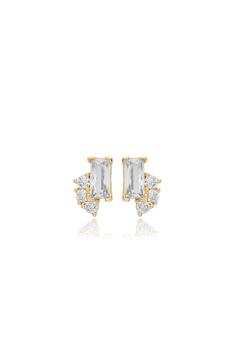 Mazin Jewels Singapore Studs, Main, color, Gold