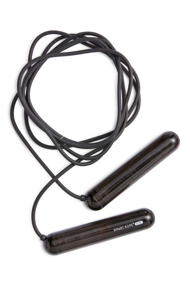 SmartRope PURE Jump Rope, Main, color, TRANSPARENT BLACK