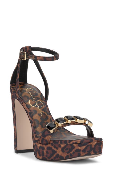 Callirah Ankle Strap Platform Sandal (Women)