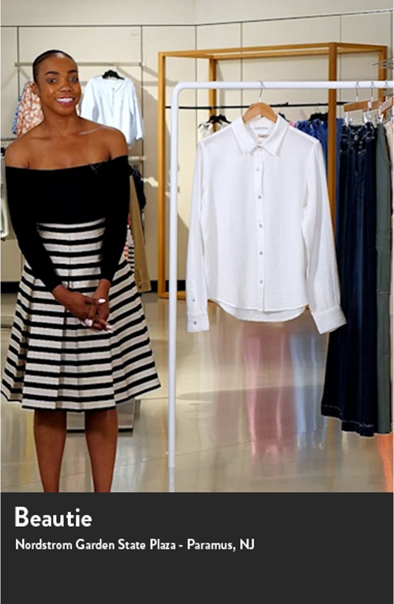 Dream Organic Cotton Gauze Button-Up Shirt, sales video thumbnail