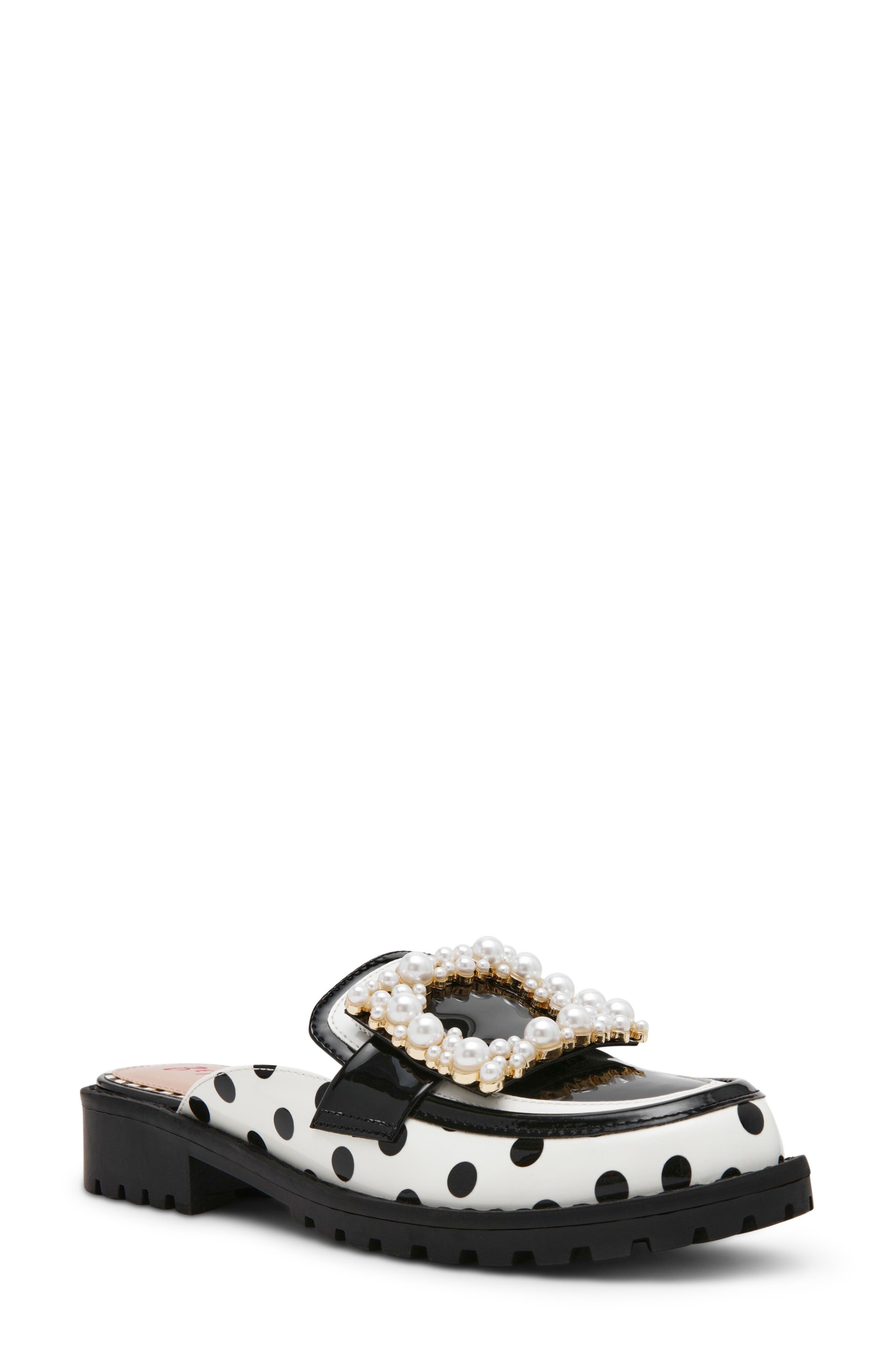 Betsey Johnson Grayce Loafer, Main, color, Polka Dot Multi