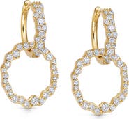 Astley Clarke Solid Gold Asteri Lab Grown Diamond Hoop Earrings
