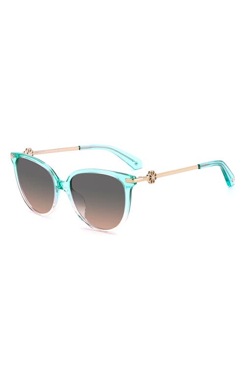 Kate Spade New York Kristinags 54mm Cat Eye Sunglasses In Brown