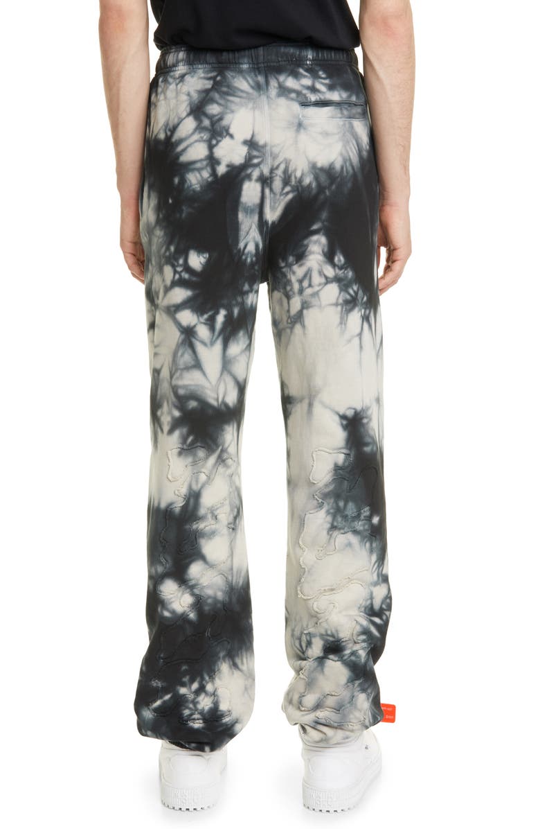 Off-White Tie Dye Slim Sweatpants, Alternate, color,