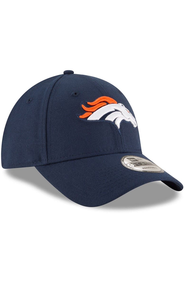 New Era Men's New Era Navy Denver Broncos The League 9FORTY Adjustable Hat, Alternate, color, 