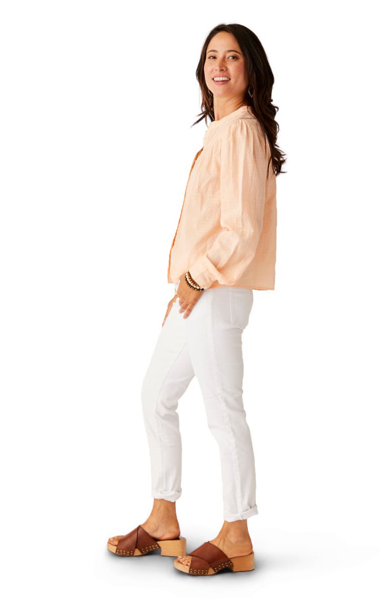 Carve Designs Carson Jean, Alternate, color, White