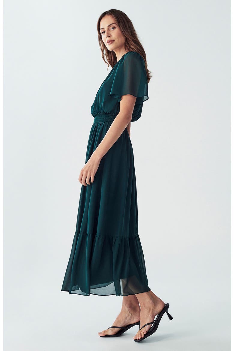 Casalla Midi Dress, Alternate, color, Emerald