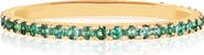 EF Collection Emerald Eternity Stack Ring