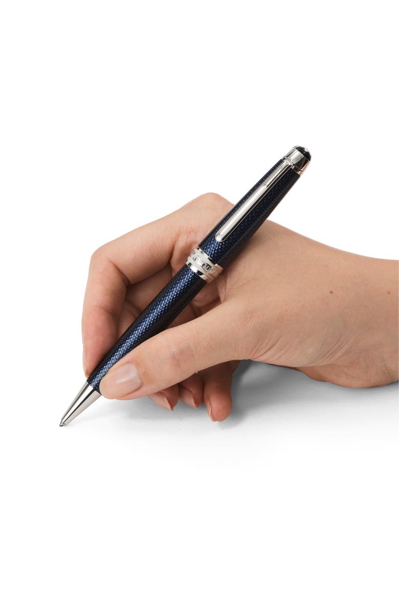 Montblanc Meisterstück Solitaire Blue Hour Ballpoint Pent, Alternate, color, Blue