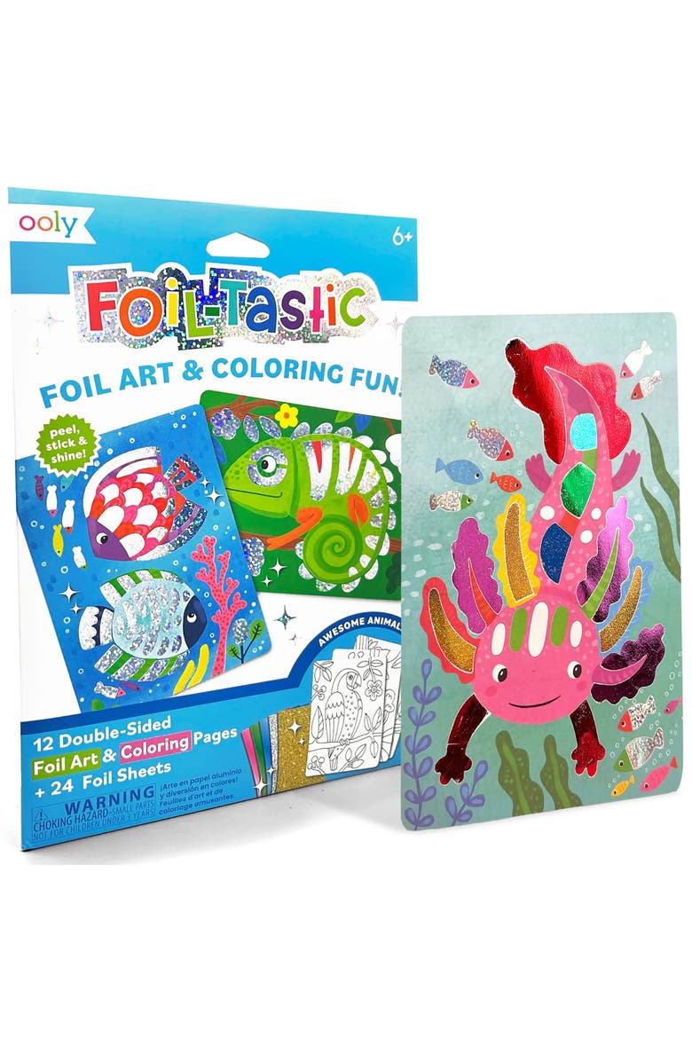 Foiltastic Foil Art & Coloring Set, Alternate, color, Multicolored