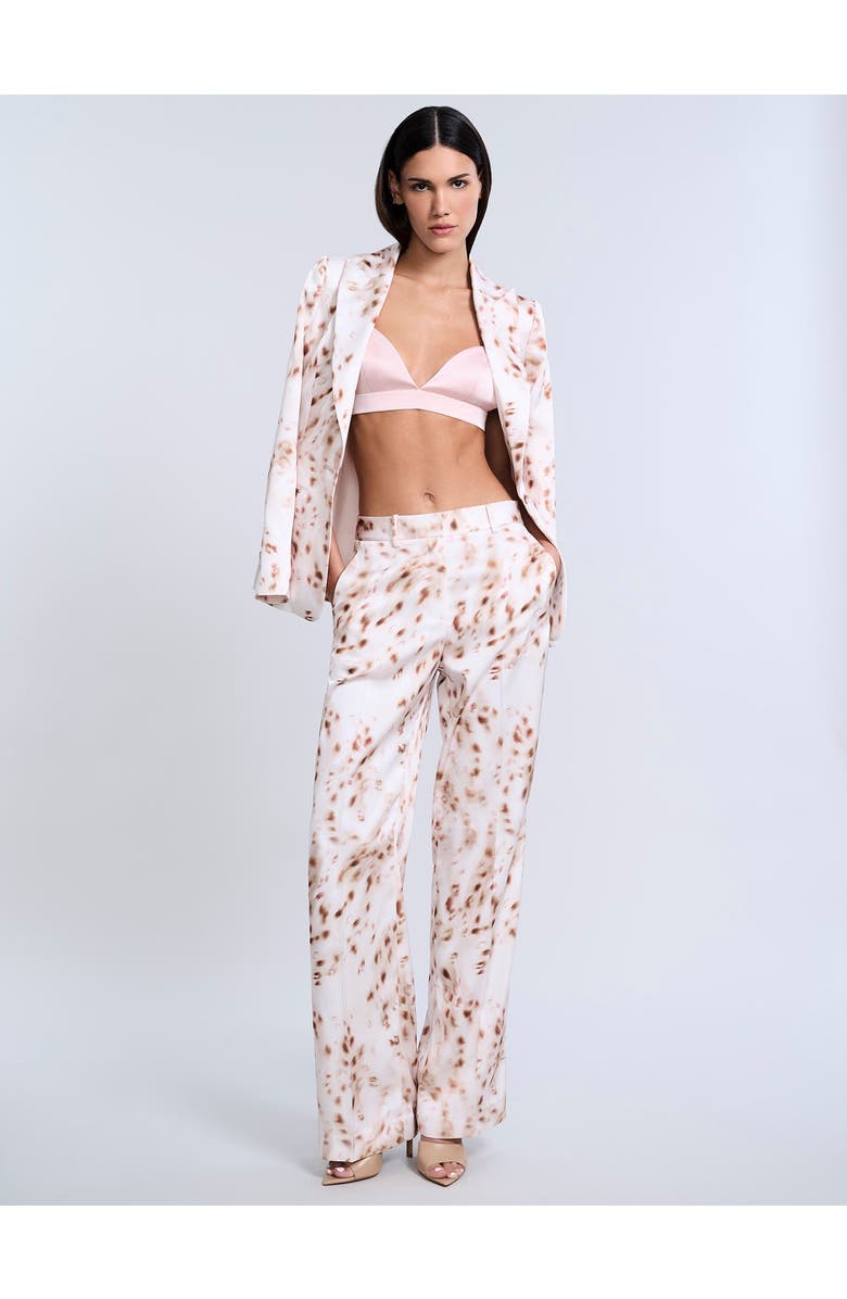 BCBGMAXAZRIA Animal Print Relaxed Pant, Alternate, color, 