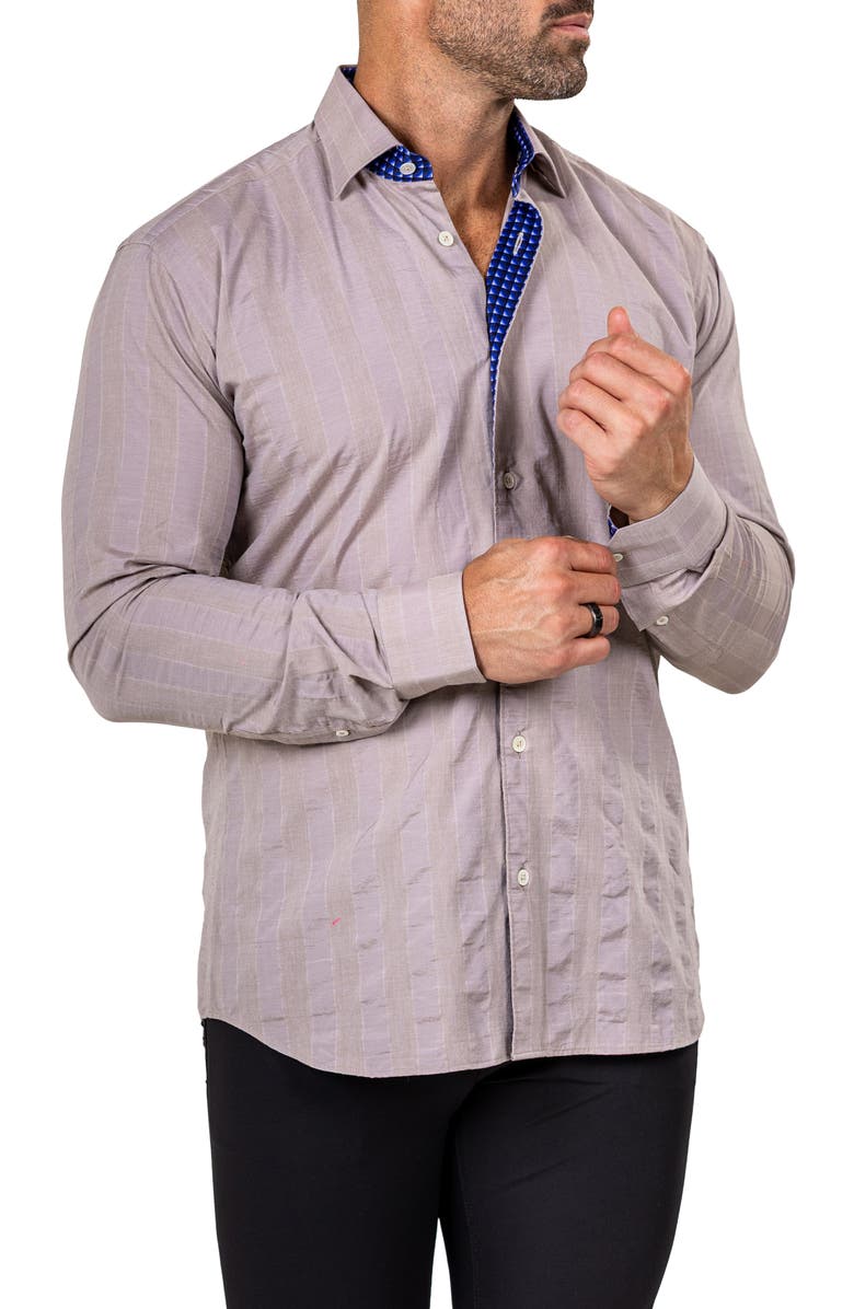 Maceoo Fibonacci Marthy Contemporary Fit Button-Up Shirt, Alternate, color,