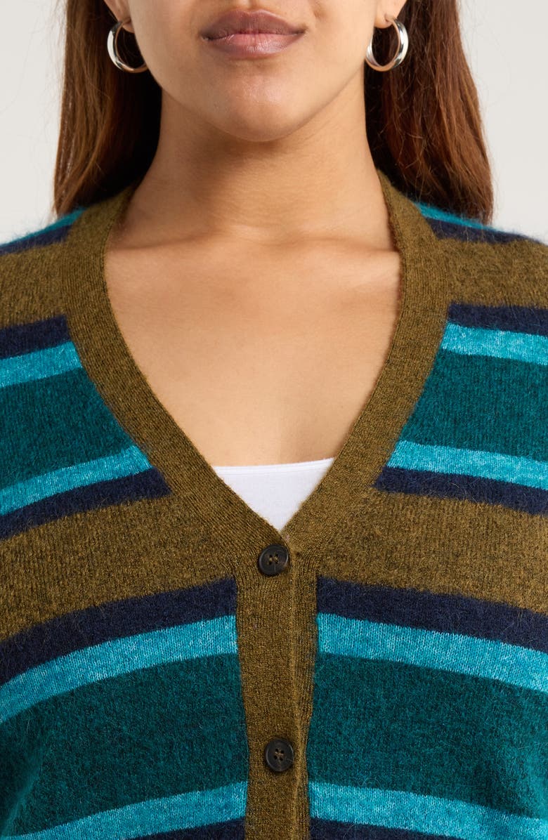 Seasalt Cornwall Etching Stripe Cardigan, Alternate, color,