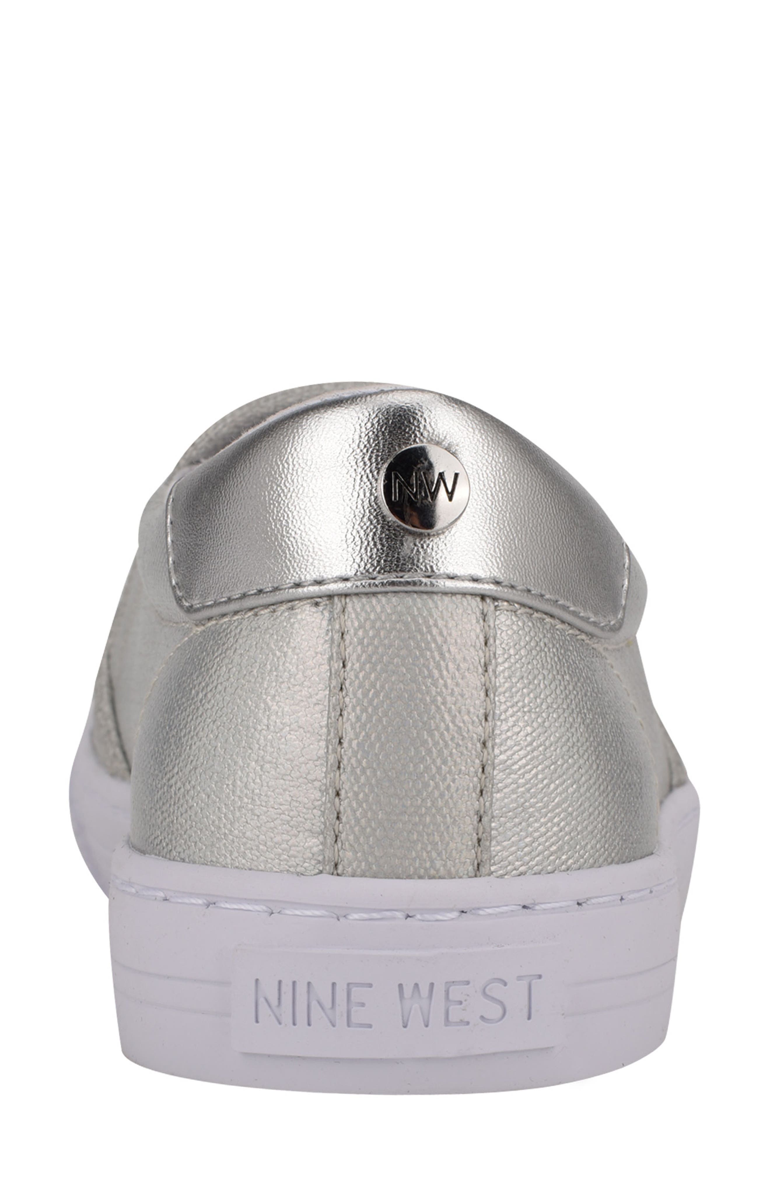 Lala Slip-On Sneaker, Alternate, color, SILVER