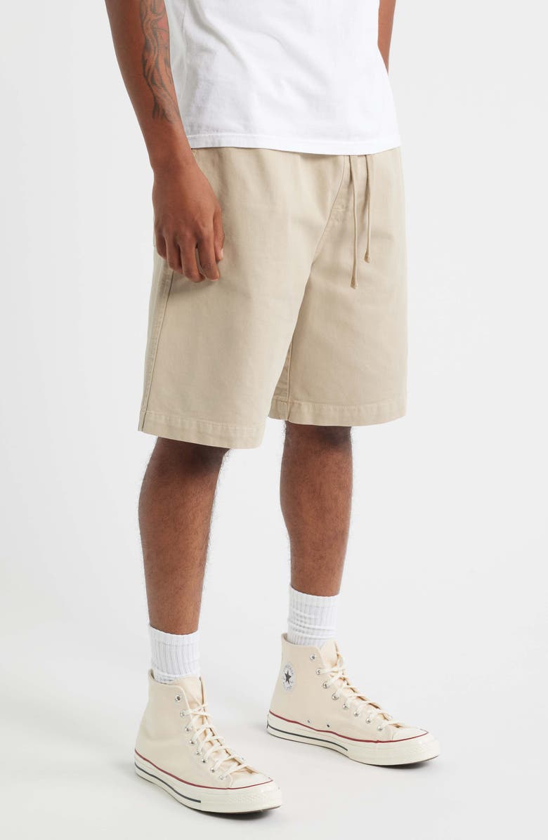 Carhartt Work In Progress Floyde Relaxed Fit Twill Shorts, Alternate, color, Wall Garment Dyed