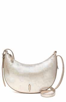 Thacker Silas Shimmer Leather Crossbody Bag