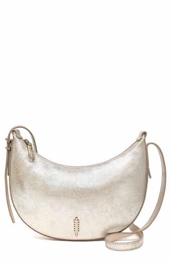 Thacker Silas Shimmer Leather Crossbody Bag
