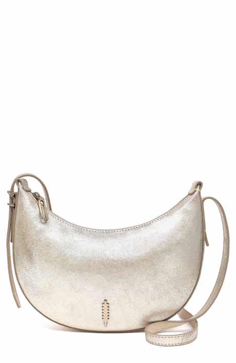 Thacker Silas Shimmer Leather Crossbody Bag
