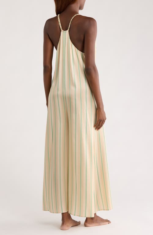 Lunya Sleeveless Wide Leg Silk Jumpsuit In Multi