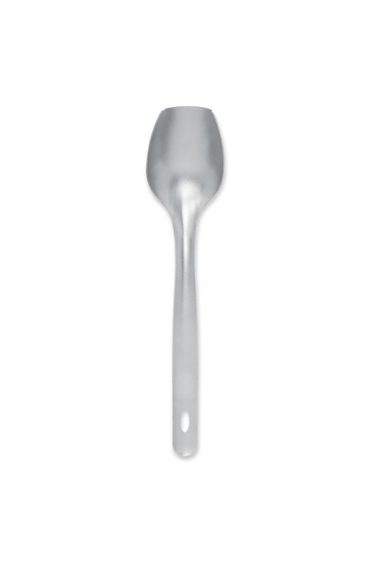 Cutlery Cook's Spoon Solid, Main, color, Silver