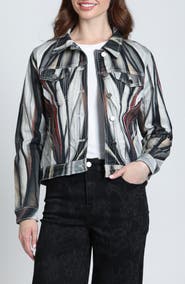 APNY Printed Denim Jacket