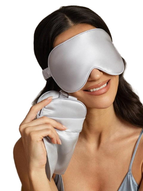 Silk Eye Mask And Envelope Pouch