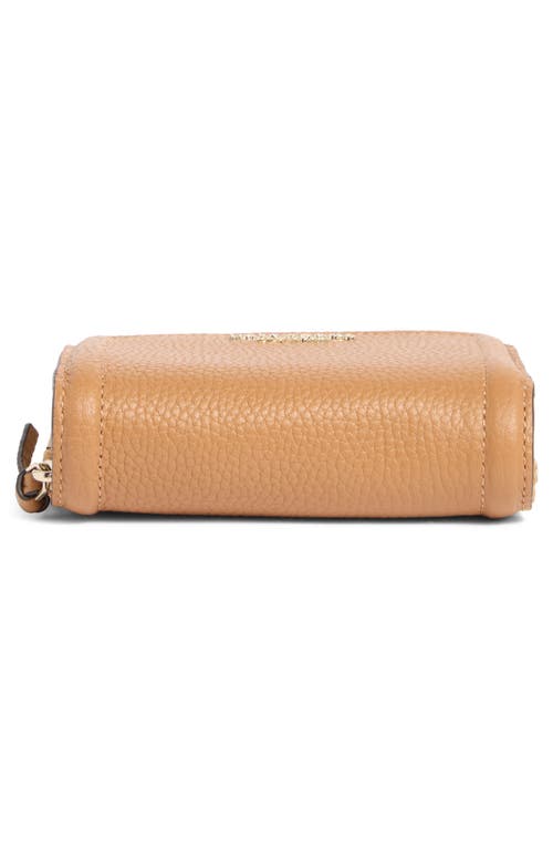 Kate Spade New York Knott Small Pebbled Leather Bifold Wallet In Brown