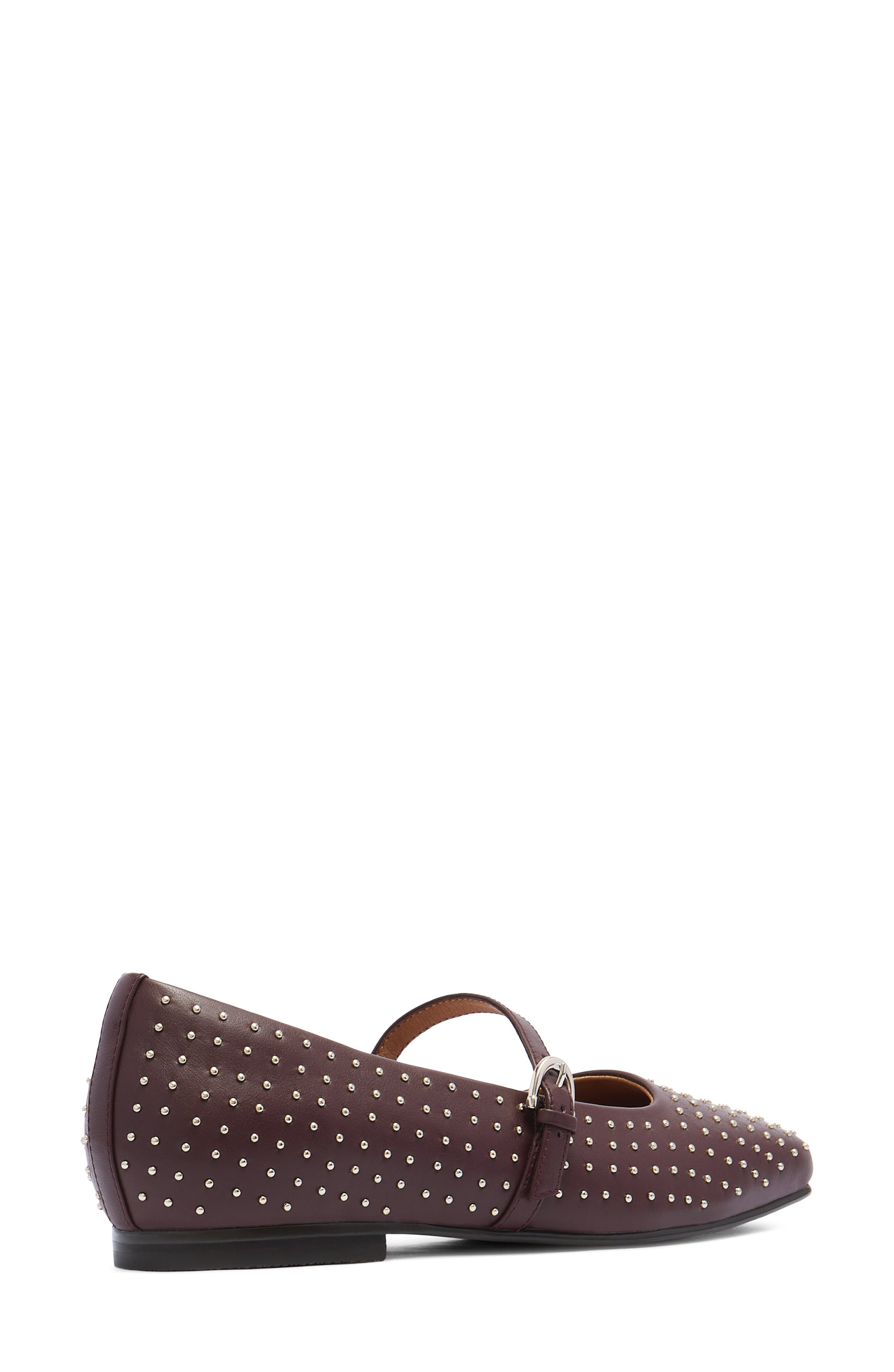 Hepburn Mary Jane Flat, Alternate, color, CHERRY STUD