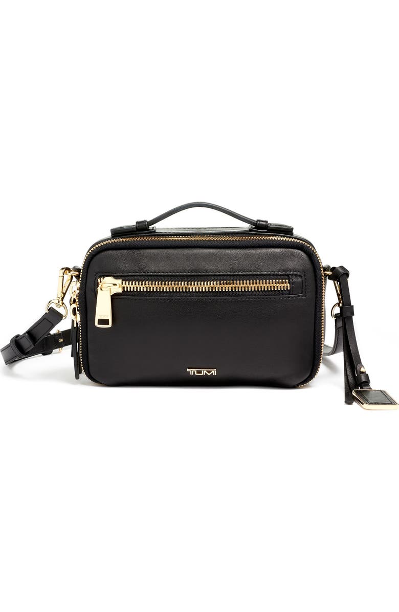TUMI Marcie Leather Crossbody Bag, Main, color,