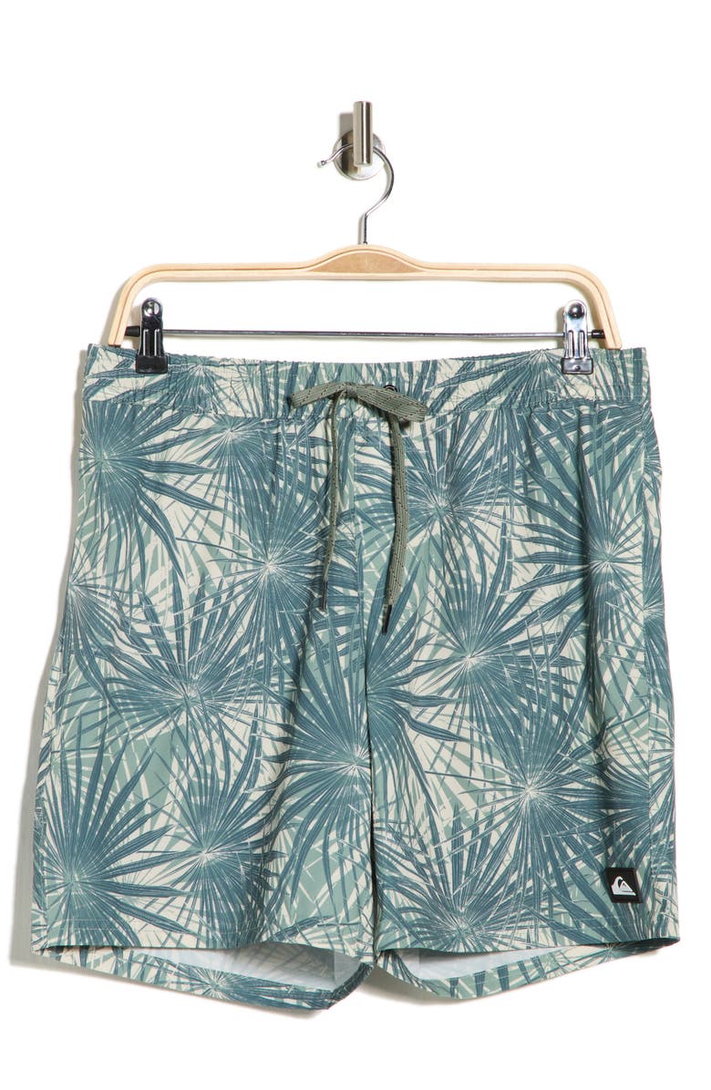 Quiksilver Sailing Volley Swim Shorts, Main, color, Sea Spray