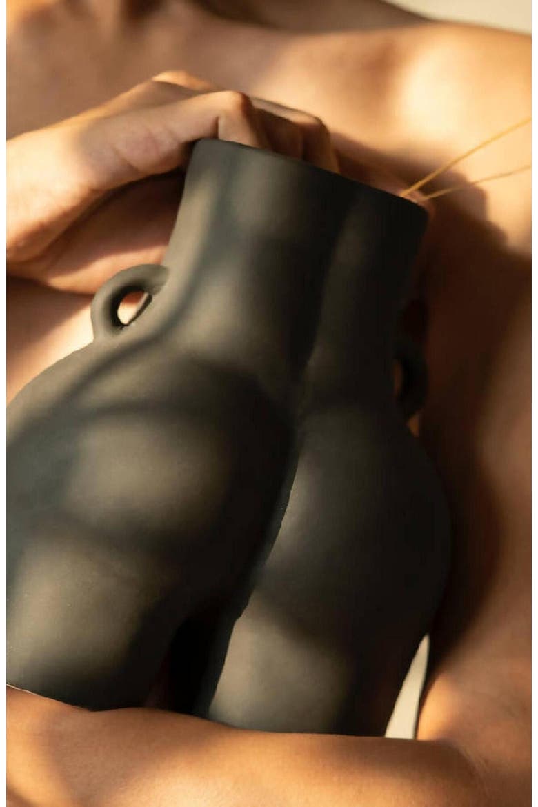 Her Vase, Alternate, color, Black