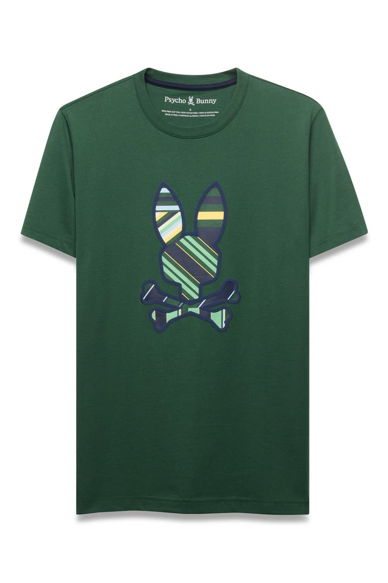 Drew Pima Cotton Graphic T-Shirt, Alternate, color, PINE NEEDLE