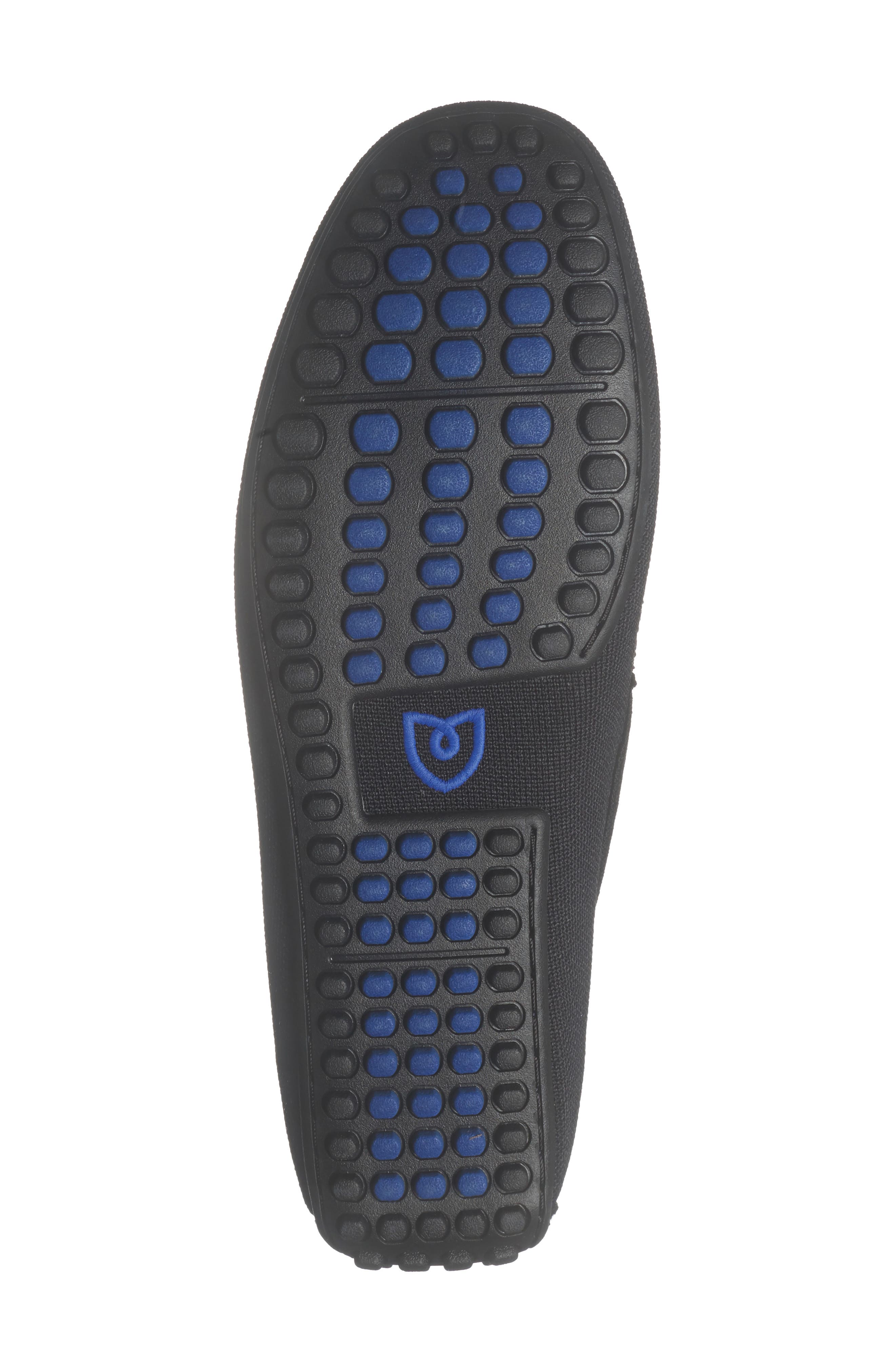 The Driving Loafer, Alternate, color, BLACK