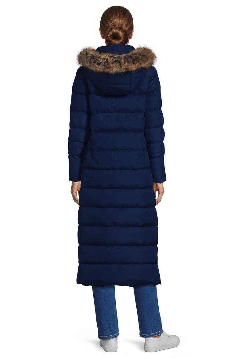 Max 600 Down Long Maxi Coat, Alternate, color, Deep Sea Navy