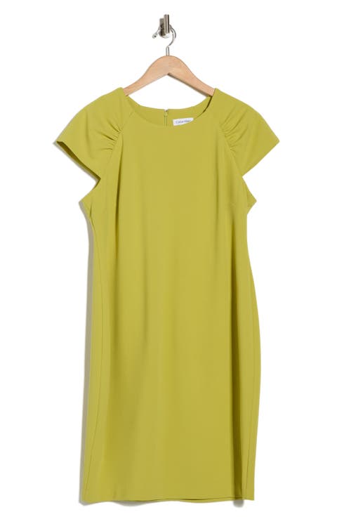 Cap Sleeve Sheath Dress