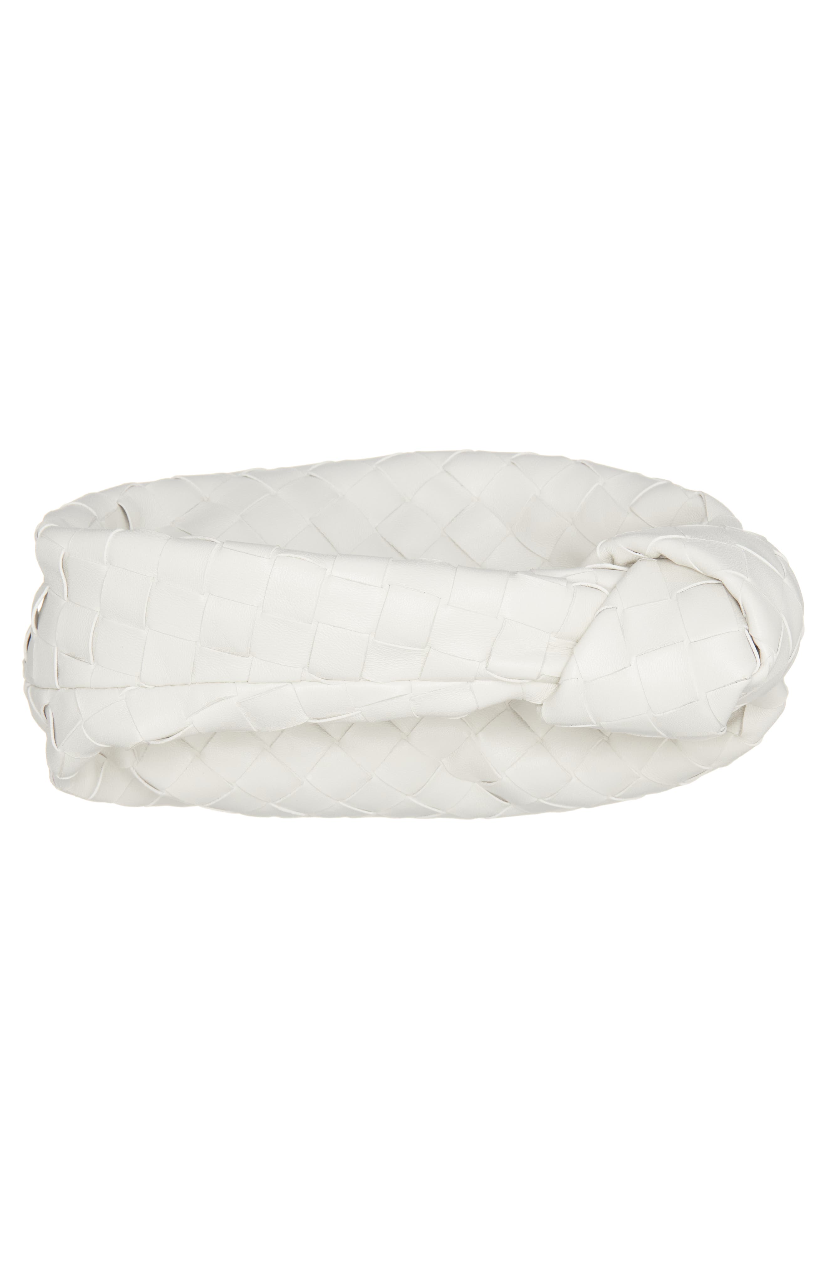 Bottega Veneta Mini Jodie Heart Intrecciato Leather Hobo Bag, Alternate, color, 