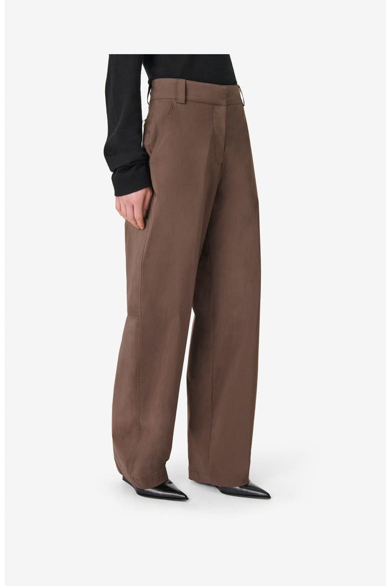 The Ellena Pant, Alternate, color, COFFEE BEAN