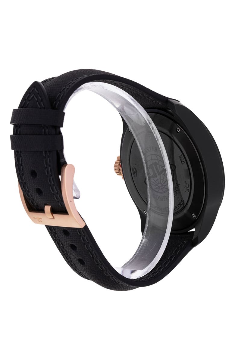 Watchfinder & Co. Jaeger-LeCoultre Preowned 2019 Master Compressor Automatic Chronograph Webbing Strap, 46mm, Alternate, color, 