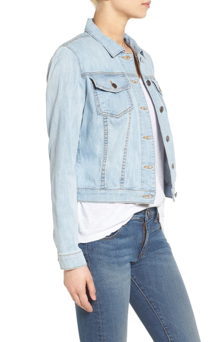 KUT from the Kloth Helena Denim Jacket, Alternate, color, 