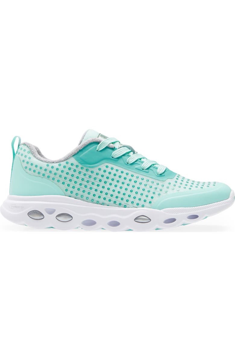 ara Montclair Sneaker, Alternate, color, Turquoise