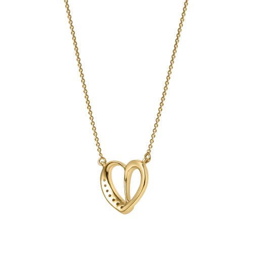 Luvmyjewelry Mirella Love Diamond Necklace