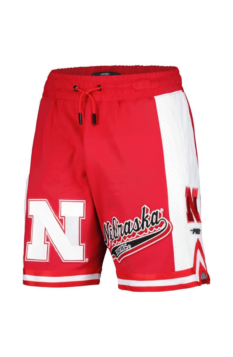 PRO STANDARD Men's Pro Standard Scarlet Nebraska Huskers Script Tail DK 2.0 Shorts, Alternate, color, Scarlet