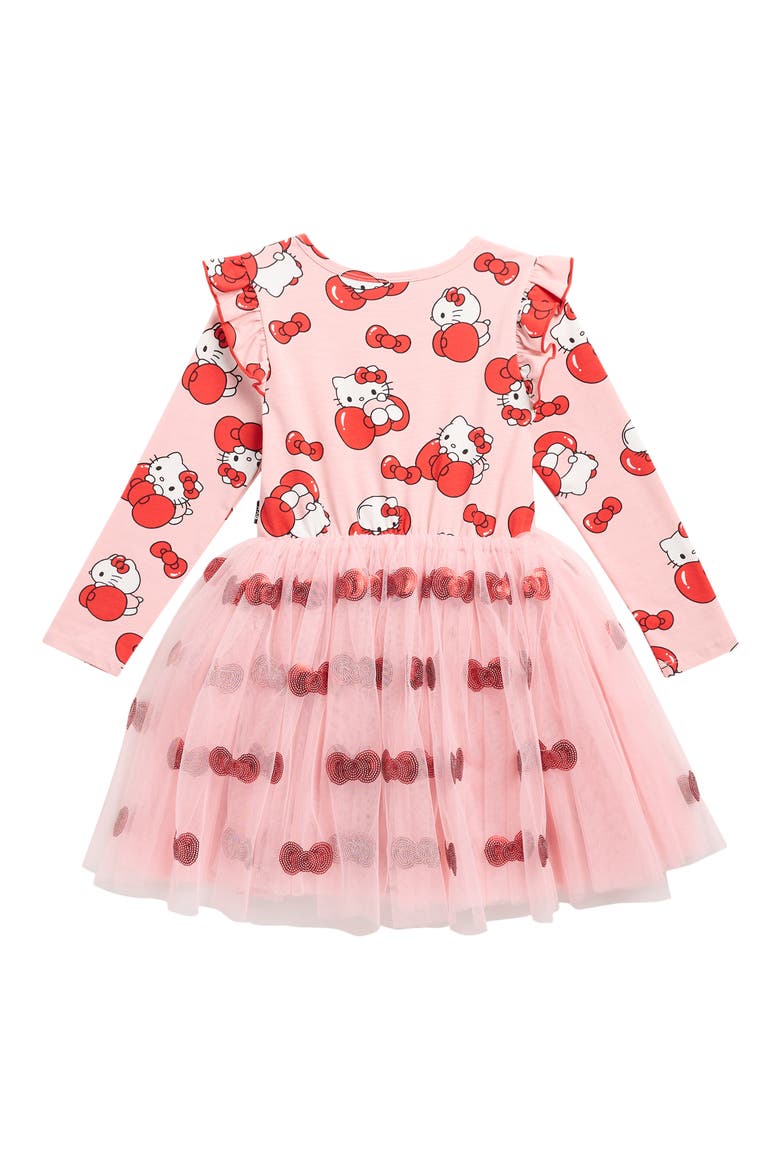 Hello Kitty Tulle Dress, Alternate, color, PINK