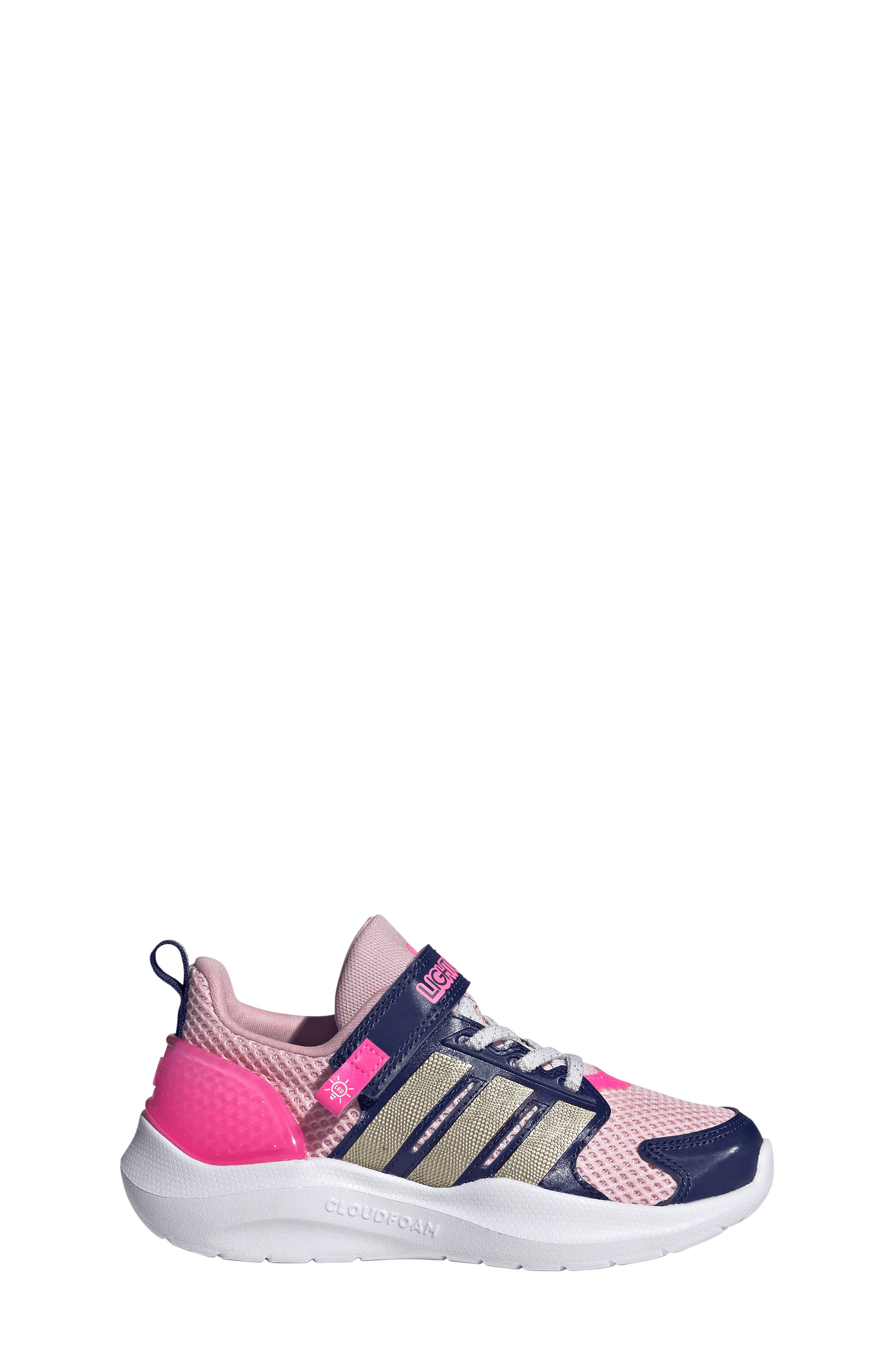 Kids' Lightorama Sneaker, Alternate, color, CLEAR PINK/ METALLIC/ PINK