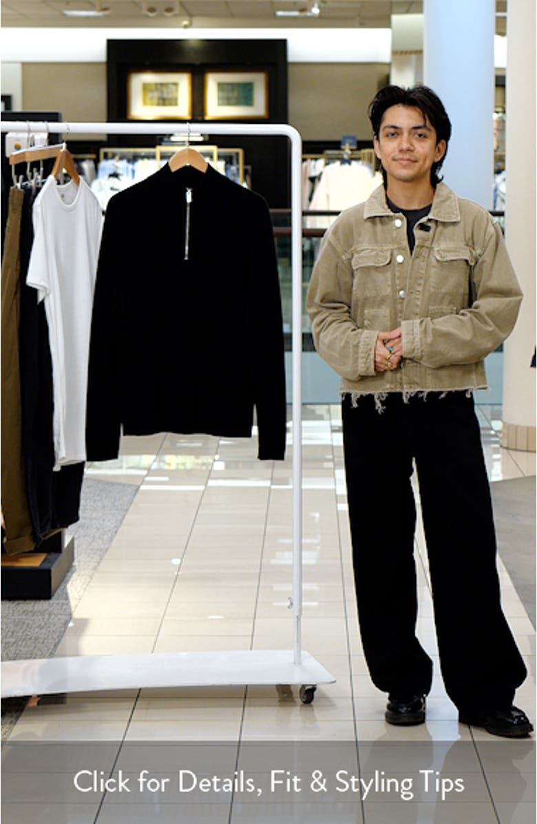 Half Zip Wool Sweater, sales video thumbnail