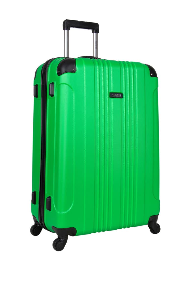 Out of Bounds 28" Lightweight Hardside 4-Wheel Spinner Luggage, Alternate, color, KELLY GREEN